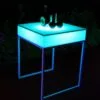 Bar table Square Iron frame base RGBColorful IR Remote battery rechargeable/Bar/KTV/Nightclub outdoor bar led furniture - Image 3
